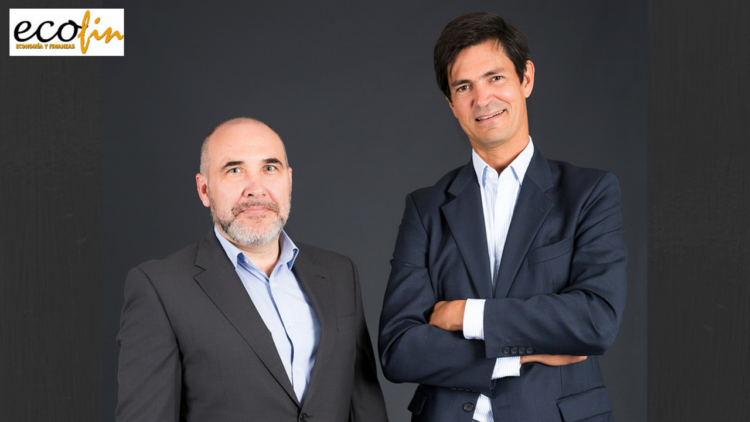 Jorge Bustos y Paulino de Evan, fundadores de Finanzarel